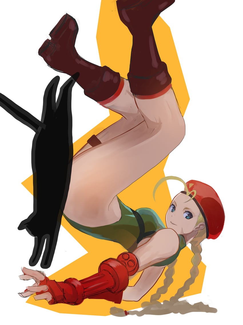 cammy white (street fighter and 1 more) drawn by meke_(77842928)