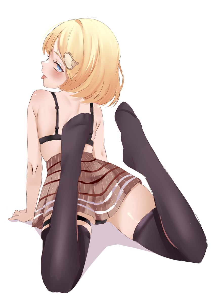 watson amelia (hololive and 1 more) drawn by oioi_ainomo
