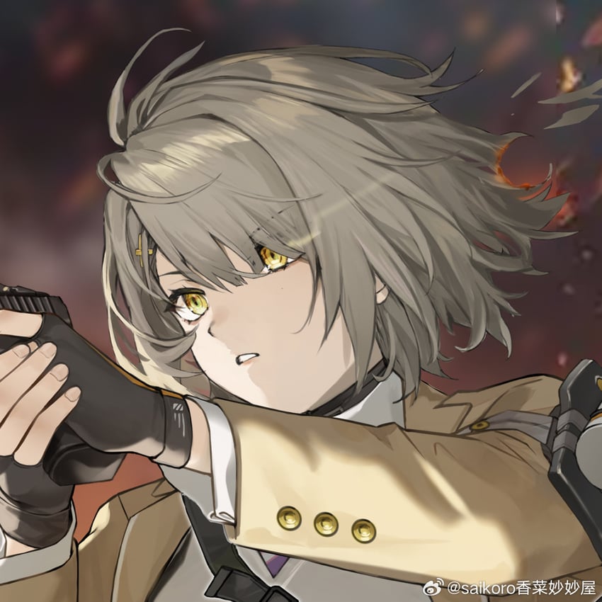 vector (girls' frontline and 1 more) drawn by saikoro_xiangcai_miaomiao_wu