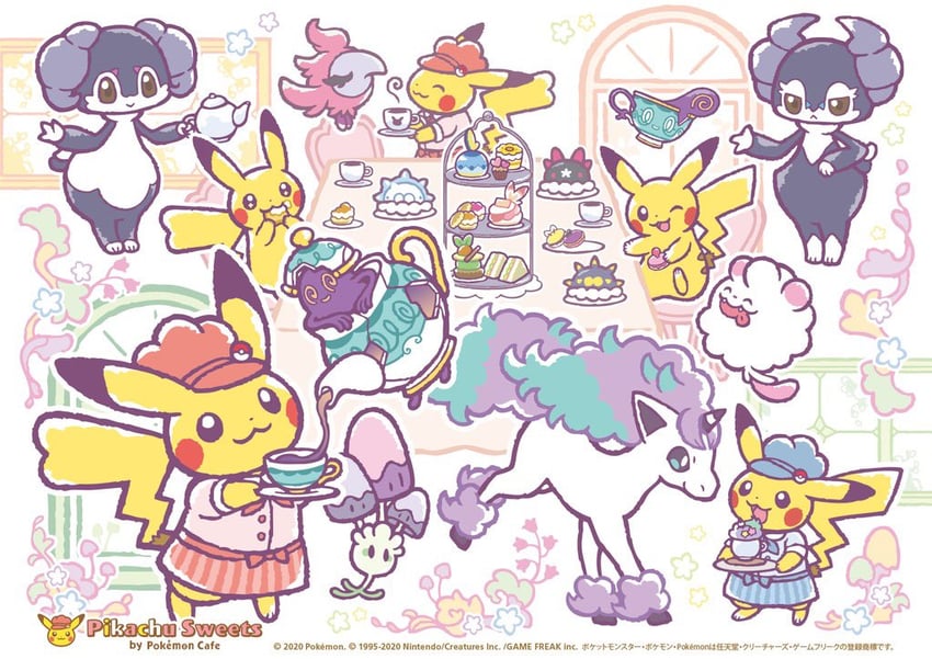 pikachu, scorbunny, sobble, grookey, snom, and 9 more (pokemon) drawn by tsuruta_saya