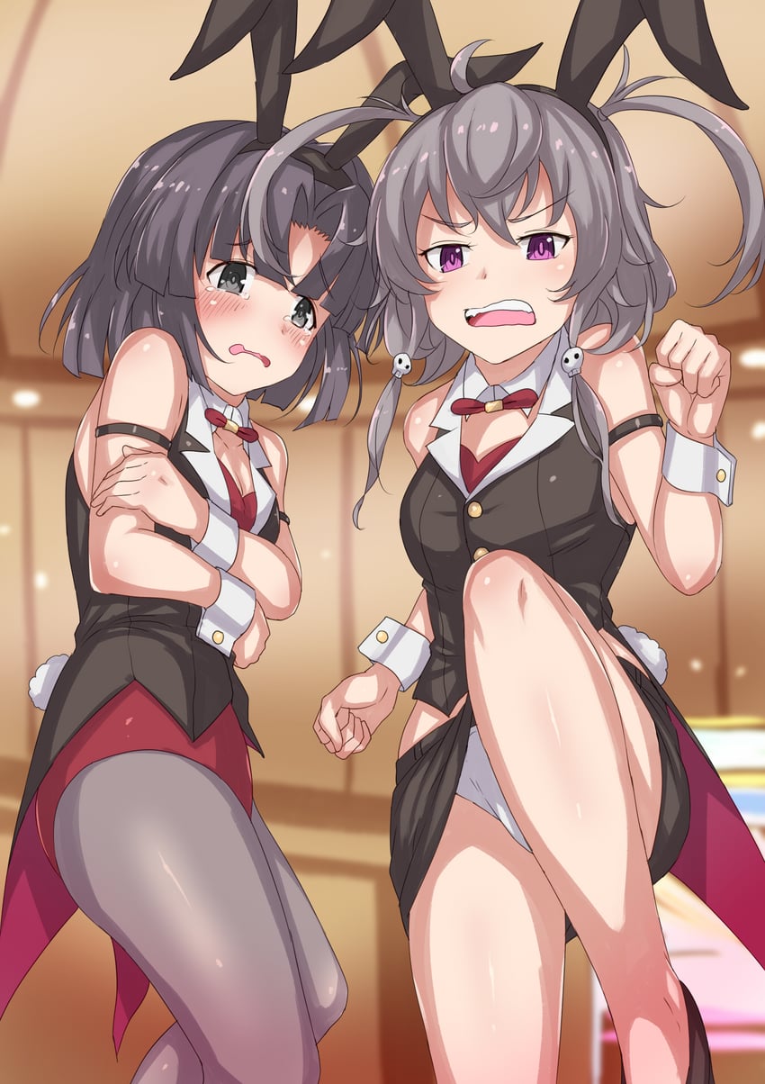 shichinosato kofuki and musumi kiyoka (toji no miko) drawn by red_cornea_blue