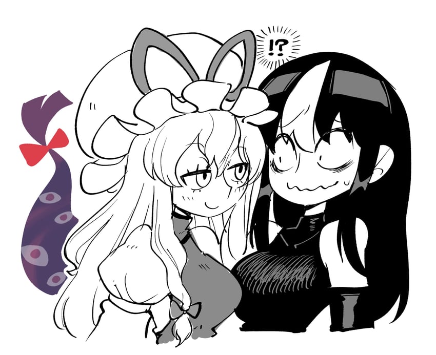 yakumo yukari and noss (touhou and 1 more) drawn by rariatto_(ganguri)