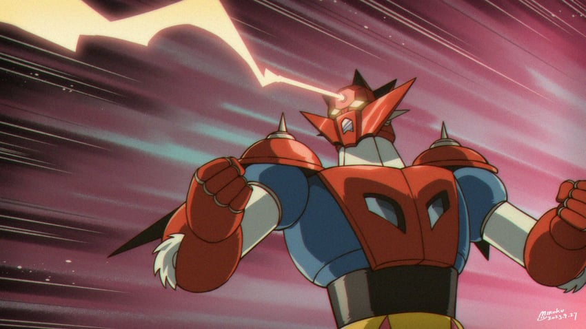 getter dragon (getter robo and 1 more) drawn by miroku_(miroku_t)
