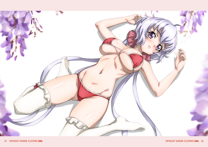 yukine chris (senki zesshou symphogear and 1 more) drawn by fujikawa_daichi