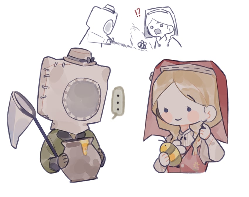 melly plinius and anne lester (identity v) drawn by pipi_(m1x_mix)