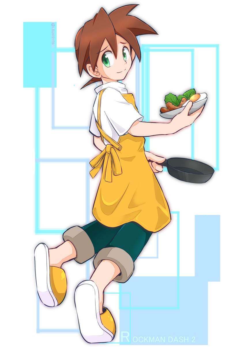 mega man volnutt (mega man and 1 more) drawn by l861021176