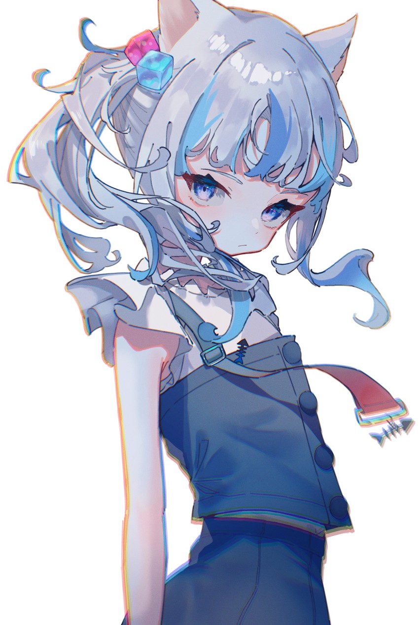 gawr gura (hololive and 1 more) drawn by full_burrrrrrst