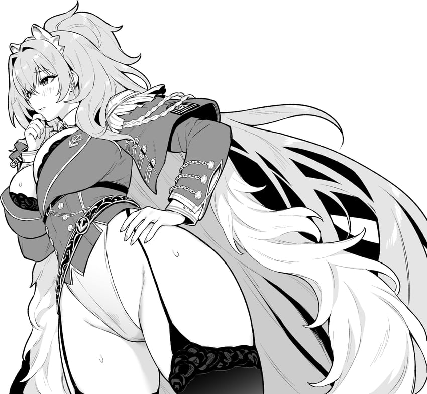 lion (azur lane and 1 more) drawn by hori_(hori_no_su)