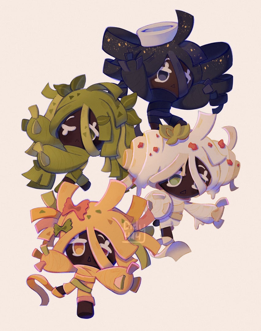 fettuccine cookie (cookie run and 1 more) drawn by didy414