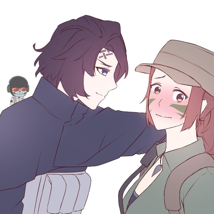 ghost, helen a. park, and urban tracker (call of duty and 3 more) drawn by narchiart