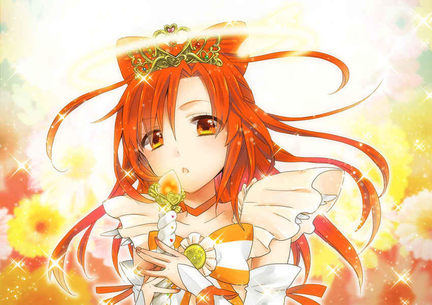 hino akane and cure sunny (precure and 1 more) drawn by yuzucky