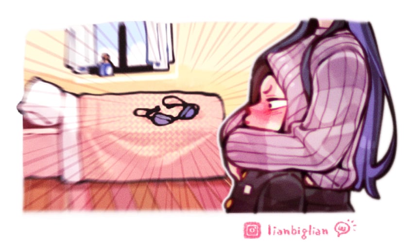 yamada anna and ichikawa kyoutarou (boku no kokoro no yabai yatsu) drawn by lianbiglian