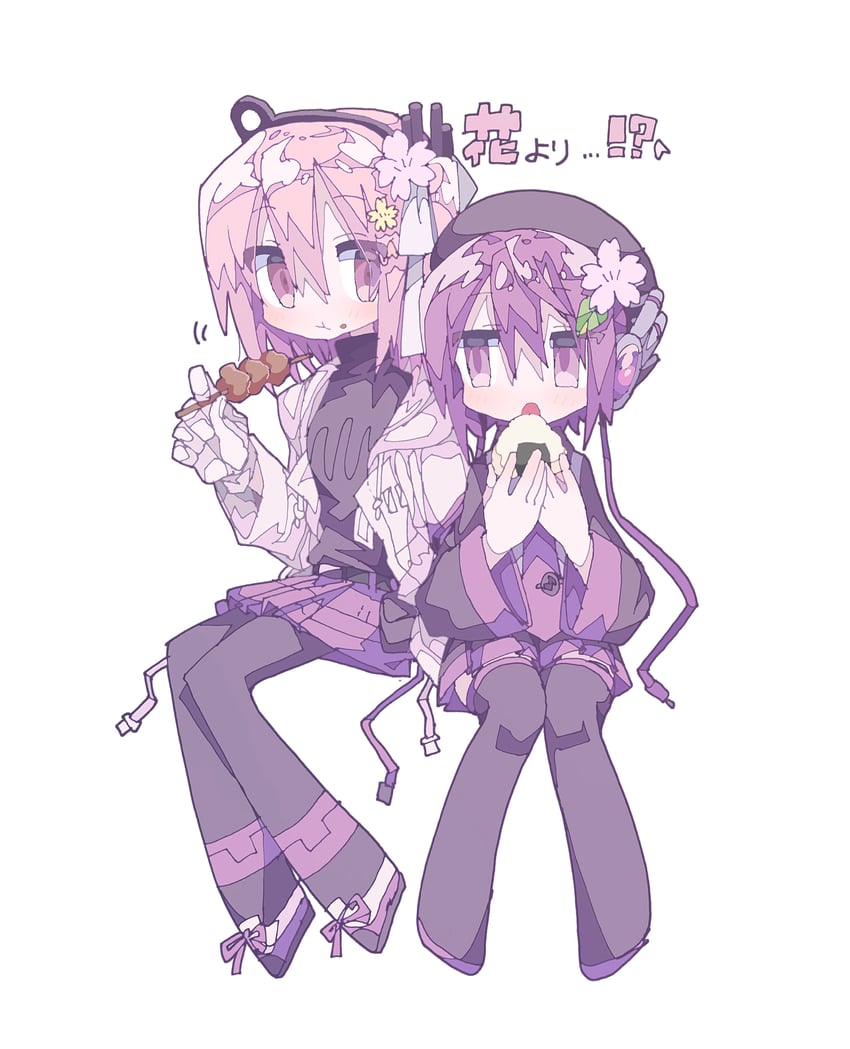 adachi rei and utane uta (utau and 1 more) drawn by mekziro