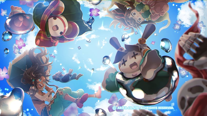 nanase, skullomania, pullum purna, rain, and knitty (arika and 2 more)