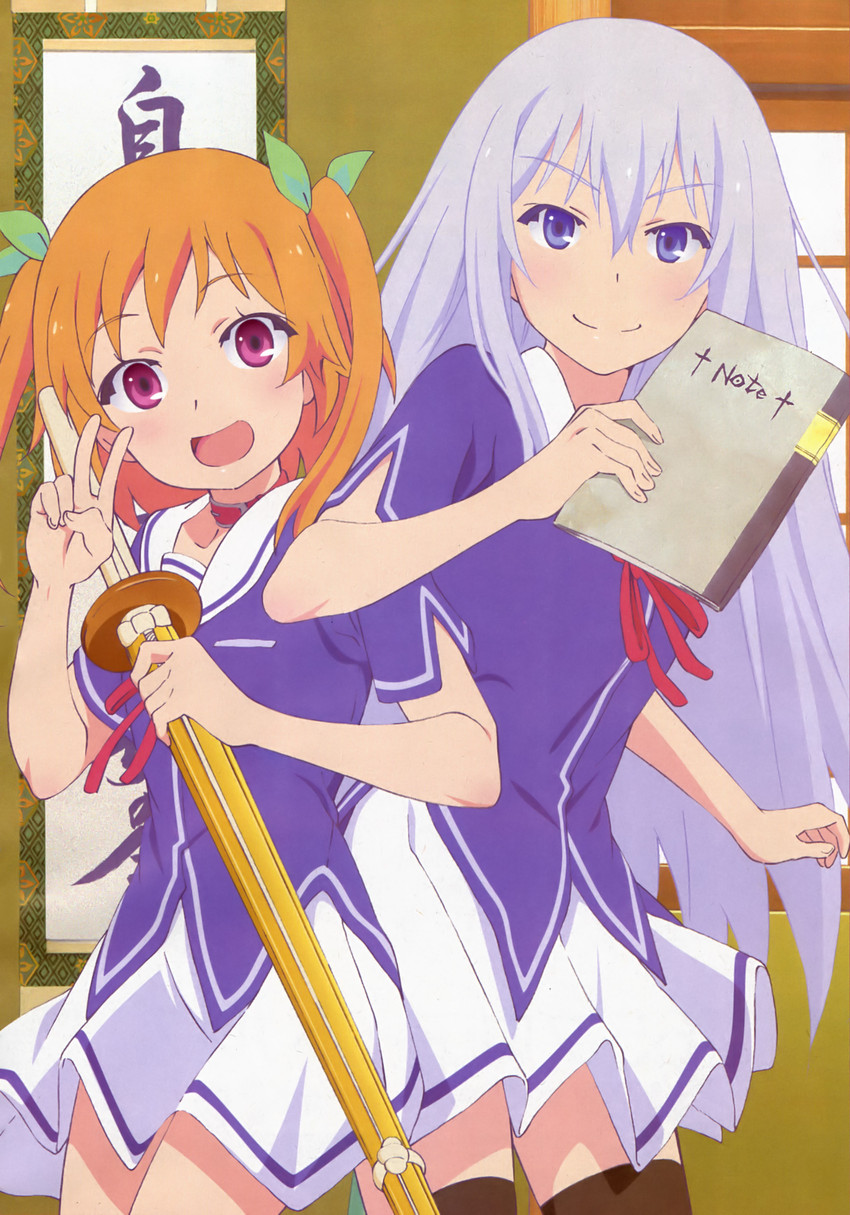 natsukawa masuzu and harusaki chiwa (ore no kanojo to osananajimi ga shuraba sugiru)