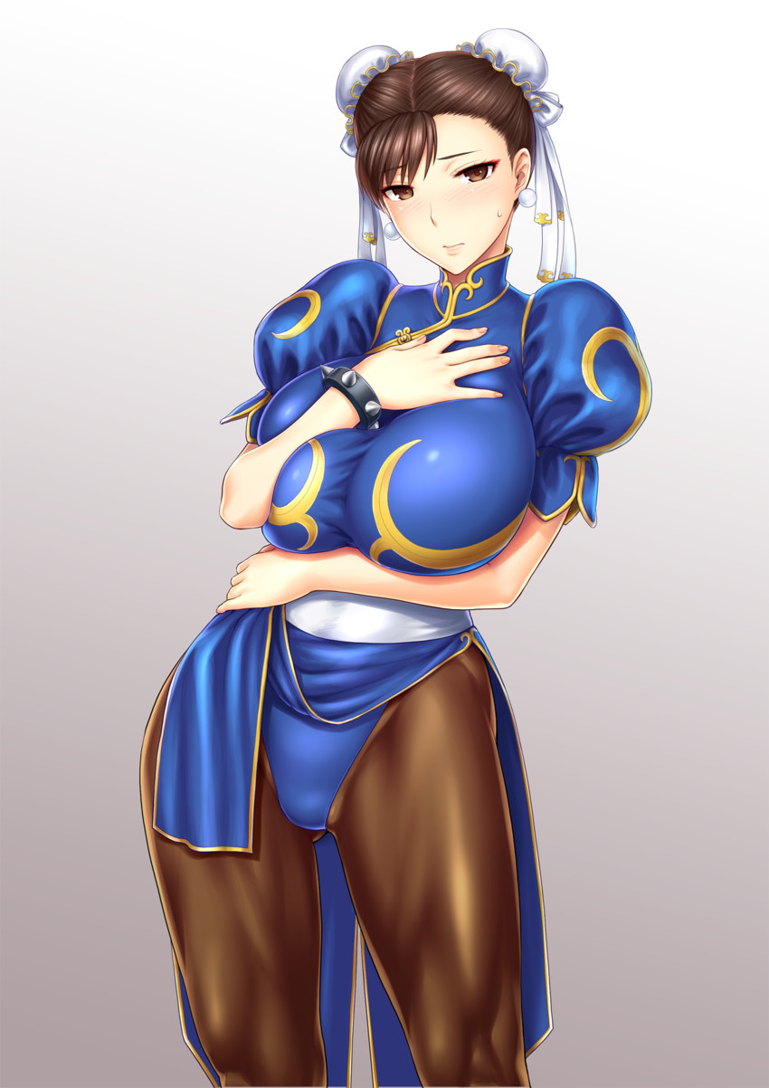 chun-li (street fighter) drawn by st.germain-sal