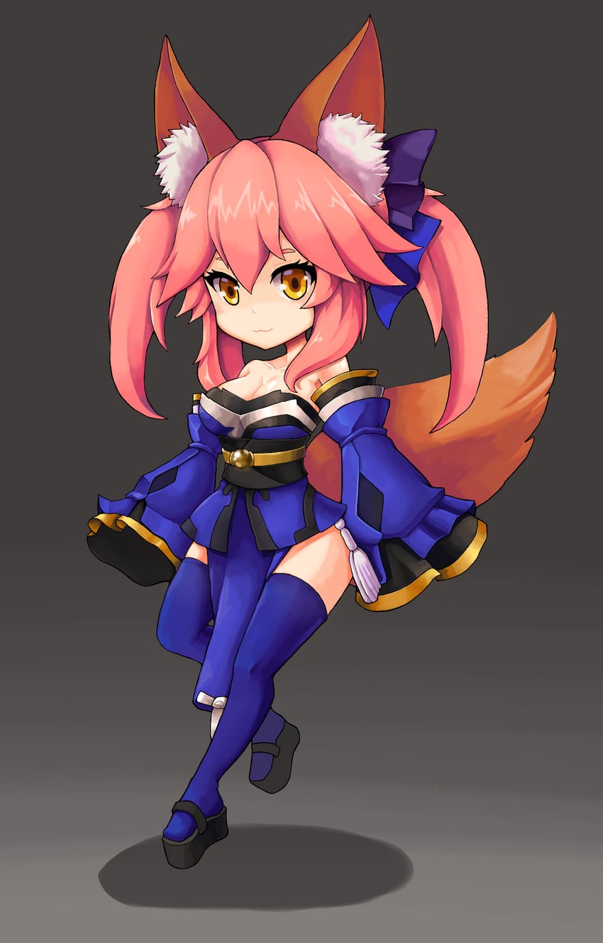 tamamo and tamamo no mae (fate and 1 more) drawn by dltkdwls369