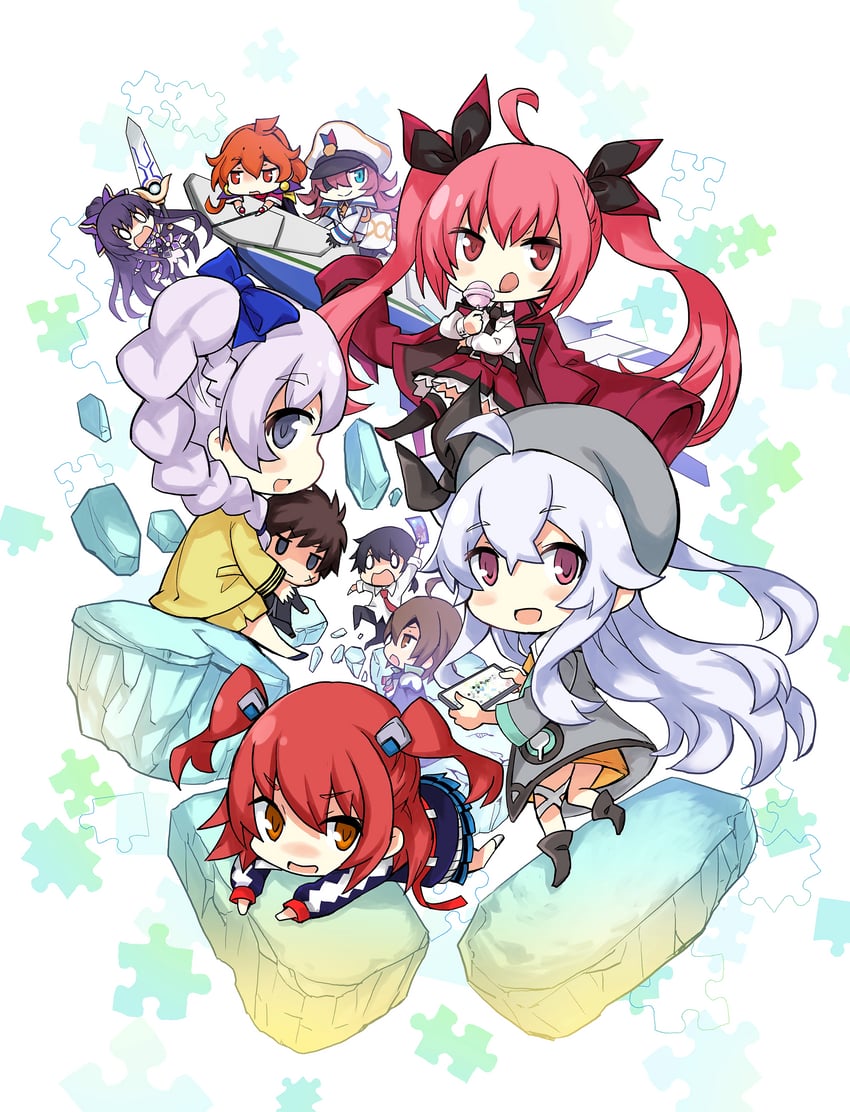 lina inverse, yatogami tohka, itsuka kotori, teletha testarossa, sagara sousuke, and 2 more (date a live and 4 more)