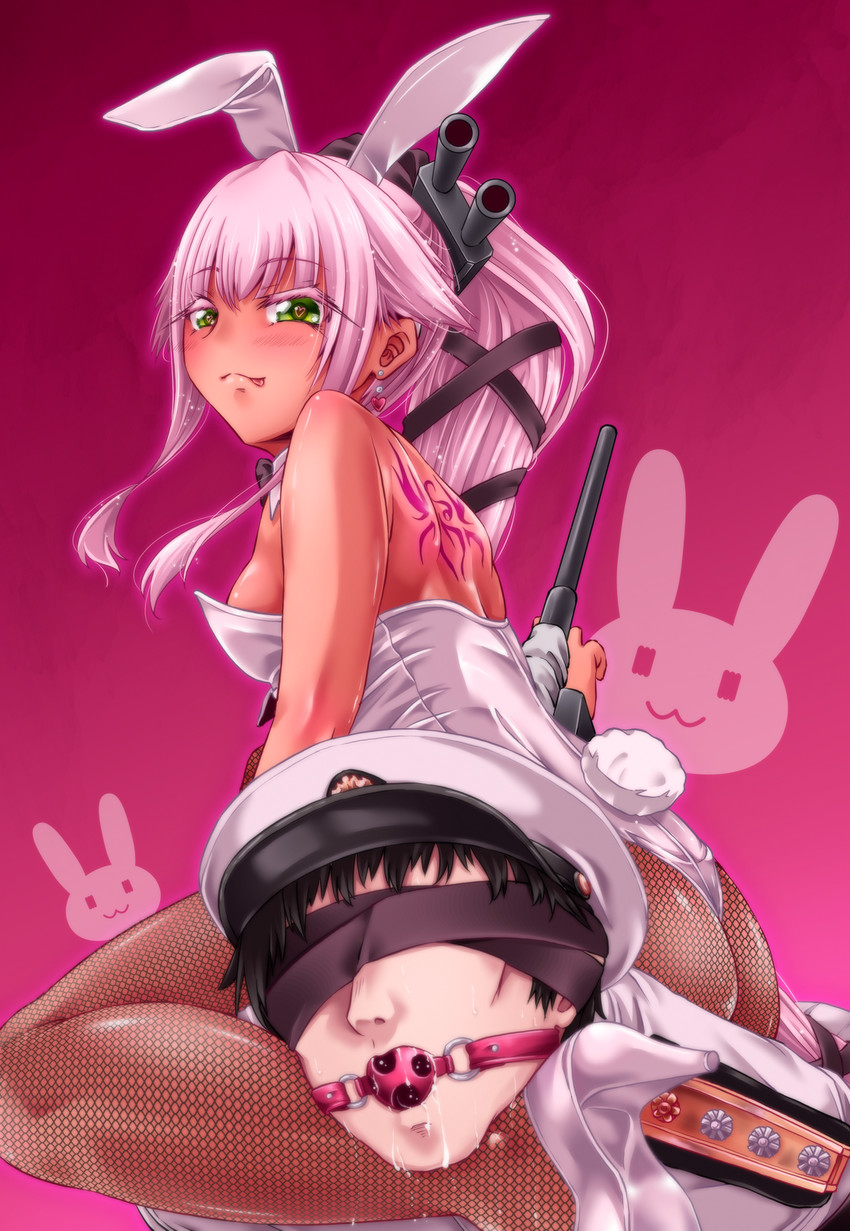admiral and yura (kantai collection) drawn by tsukineko