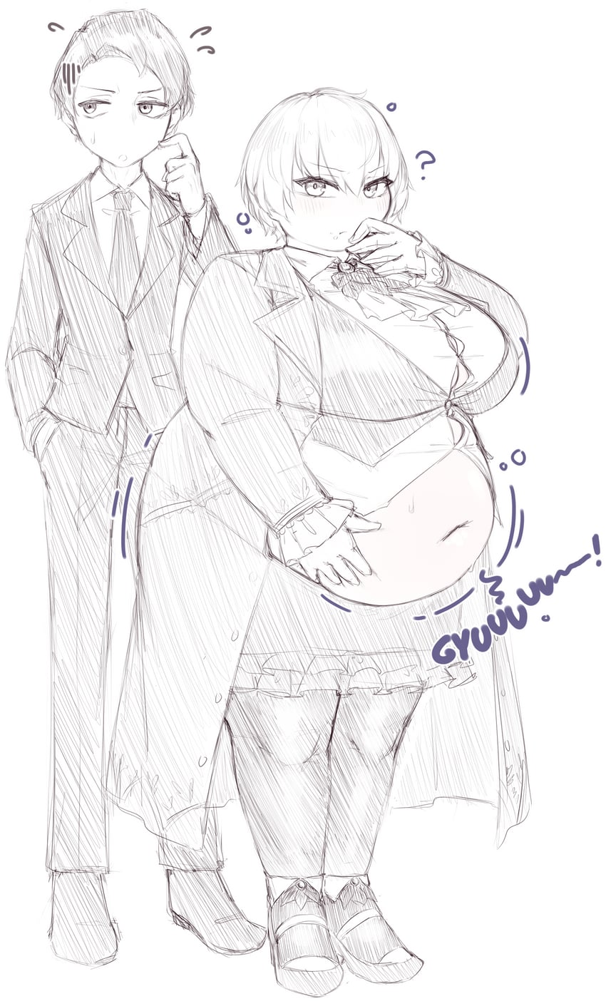 angela and roland (project moon and 1 more) drawn by orristerioso