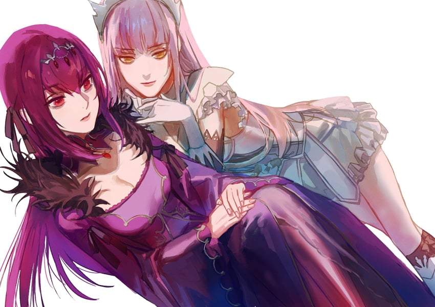 scathach, scathach skadi, and medb (fate and 1 more) drawn by daeraeband