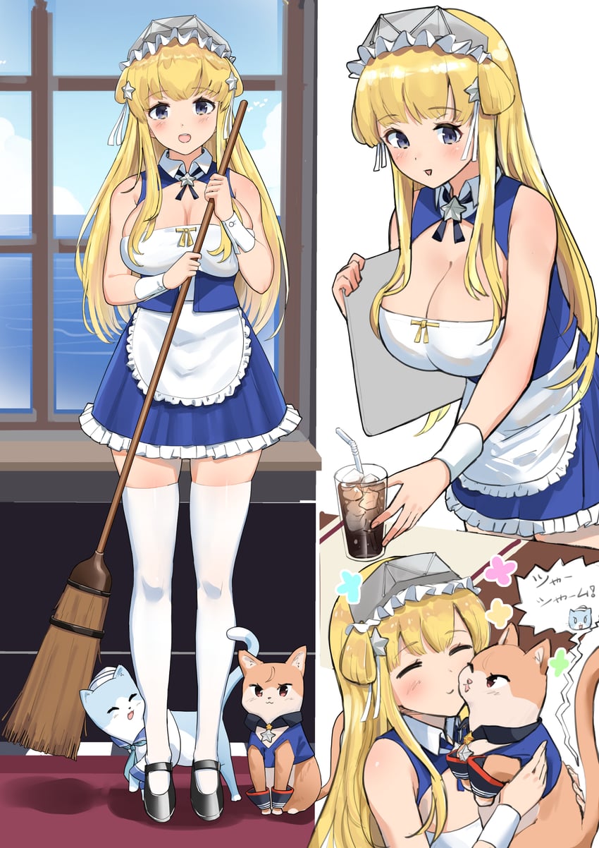 fletcher, johnston, samuel b. roberts, and fletcher mk ii (kantai collection) drawn by osananajimi_neko
