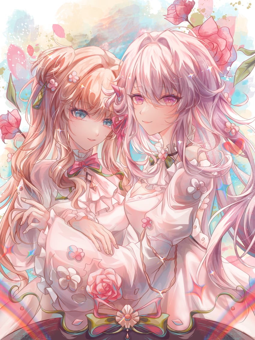 thelema nutriscu and songque (honkai and 1 more) drawn by danli_suri