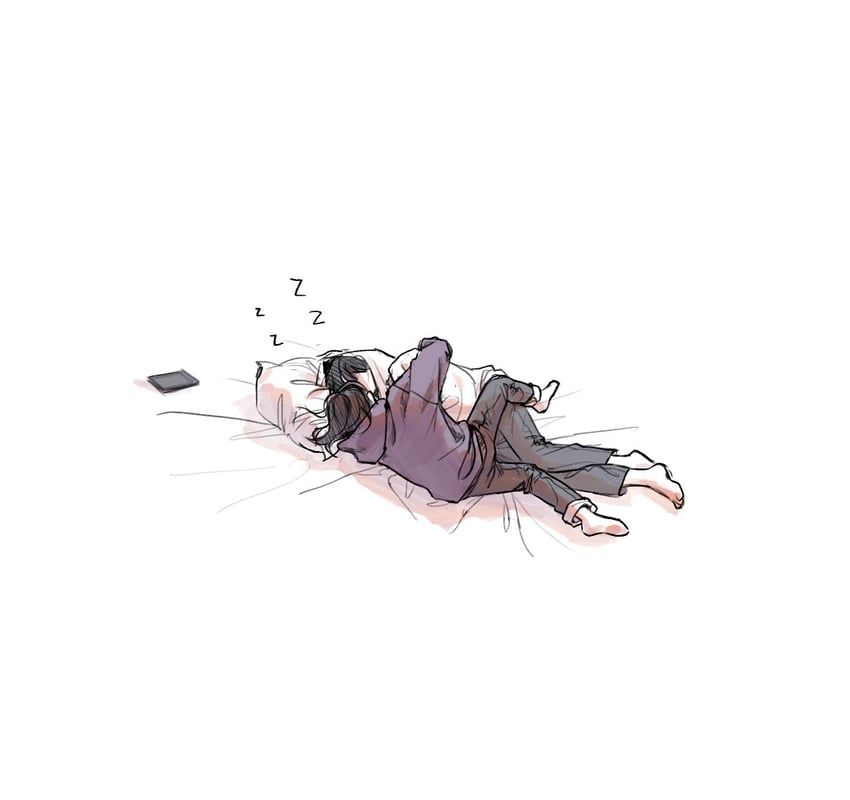 kim dokja and han sooyoung (omniscient reader's viewpoint) drawn by guding_nut
