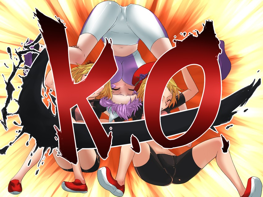 aki minoriko, letty whiterock, and aki shizuha (touhou and 2 more) drawn by bakuya