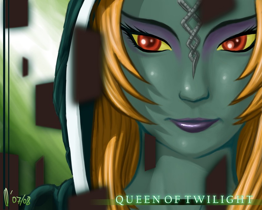midna (the legend of zelda and 1 more) drawn by mrkewing