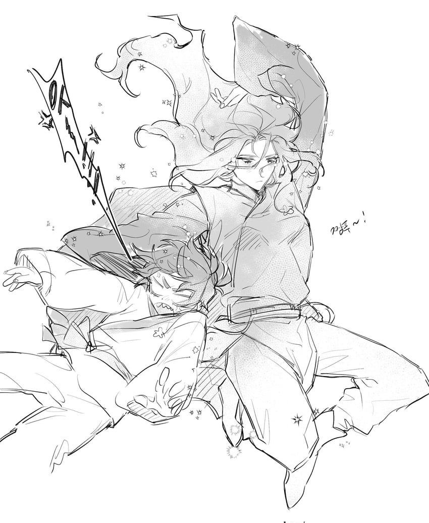 yu iseol (return of the mount hua sect) drawn by girlofhyo