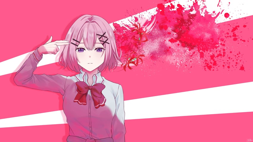 amaori renako (watashi ga koibito ni nareru wake naijan murimuri!) drawn by chxoswolf