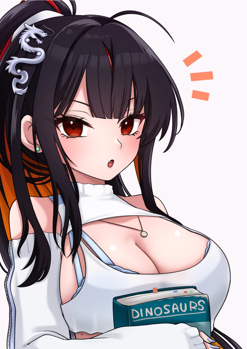 moran (goddess of victory: nikke) drawn by chiji_komari