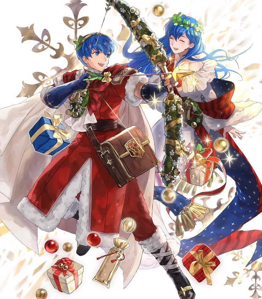 marth and elice (fire emblem and 2 more) drawn by mayo_(becky2006)