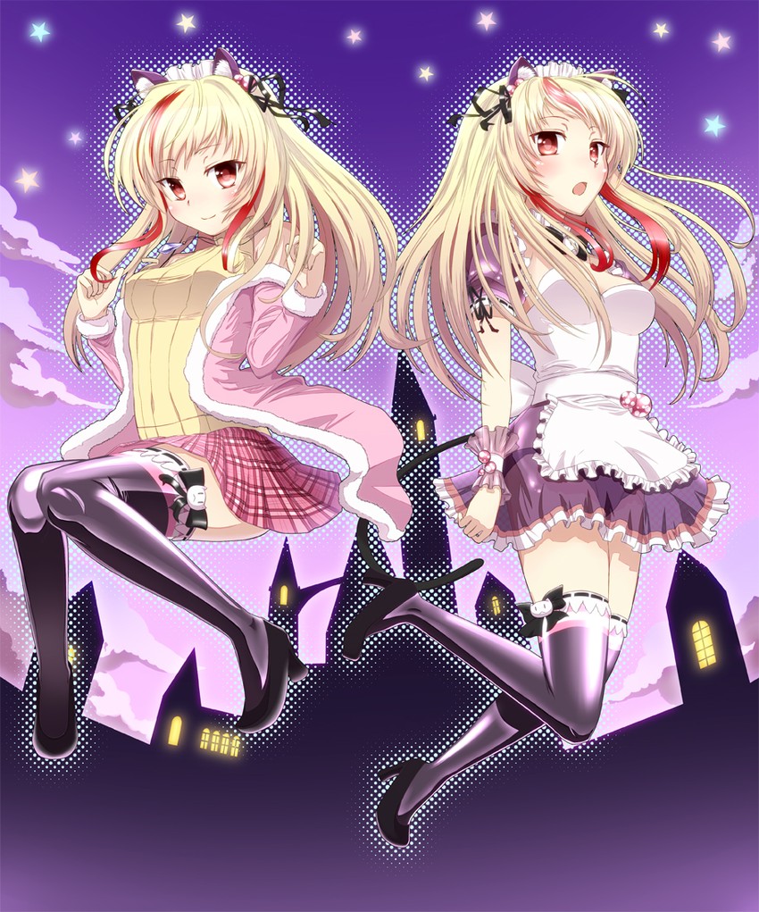 the knee socks princess of glass (bemani and 2 more) drawn by endou_iketani