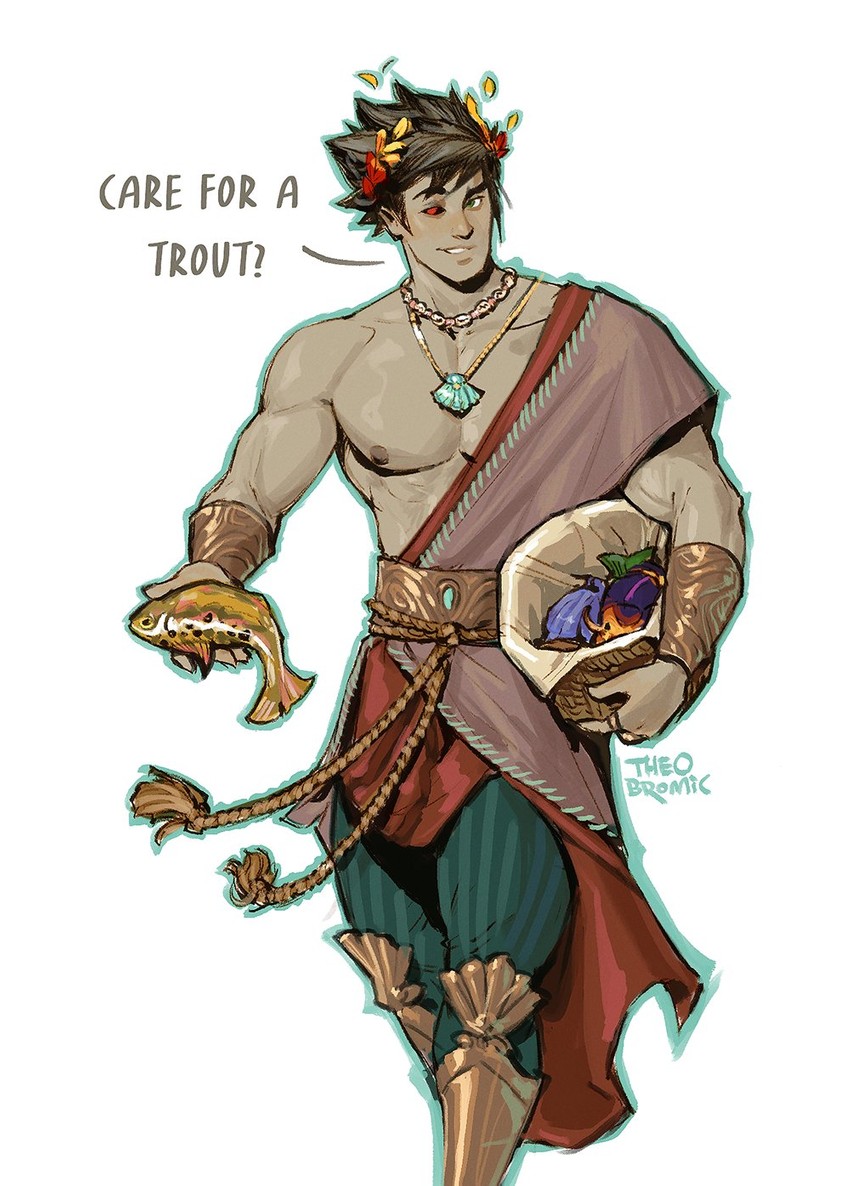 zagreus (hades and 1 more) drawn by theo_(theobromicart)
