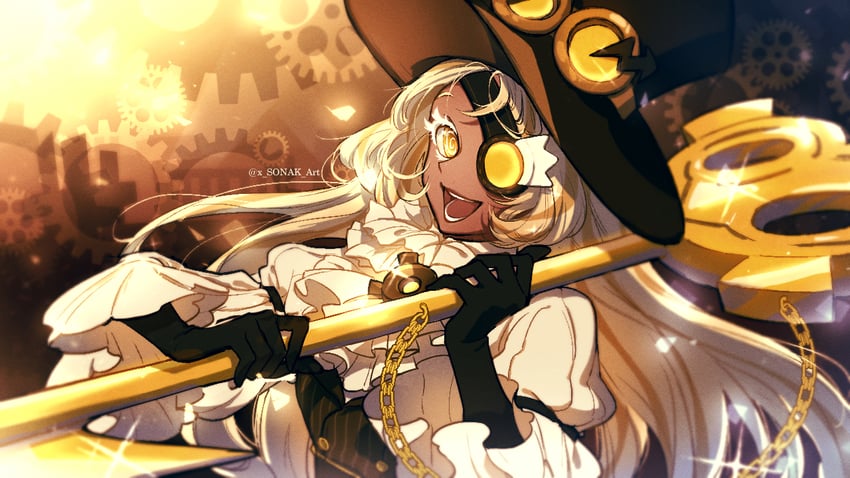 timekeeper cookie (cookie run and 1 more) drawn by x_sonak