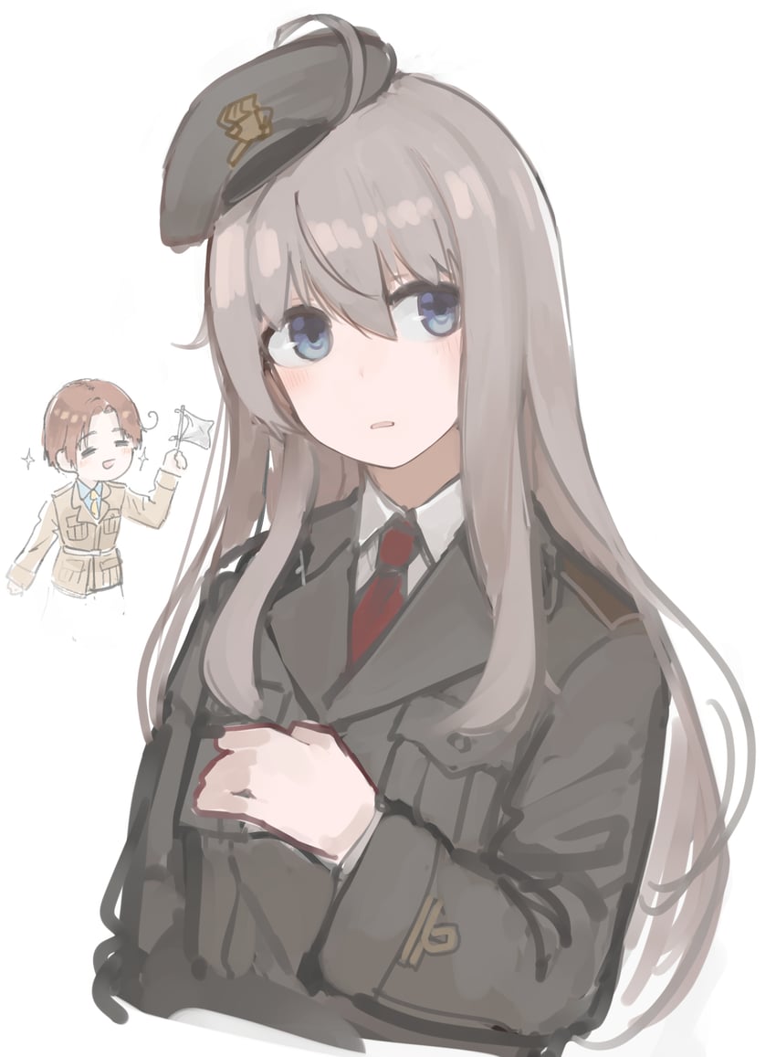 northern italy and beretta model 38 (girls' frontline and 1 more) drawn by rampart1028