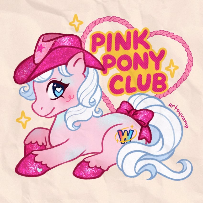 pink pony (chappell roan and 1 more) drawn by artsyvamp