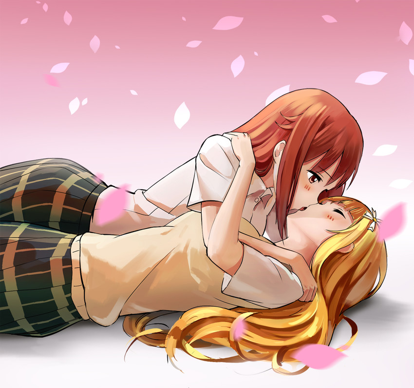 takayama haruka and sonoda mitsuki (sakura trick) drawn by drogoth