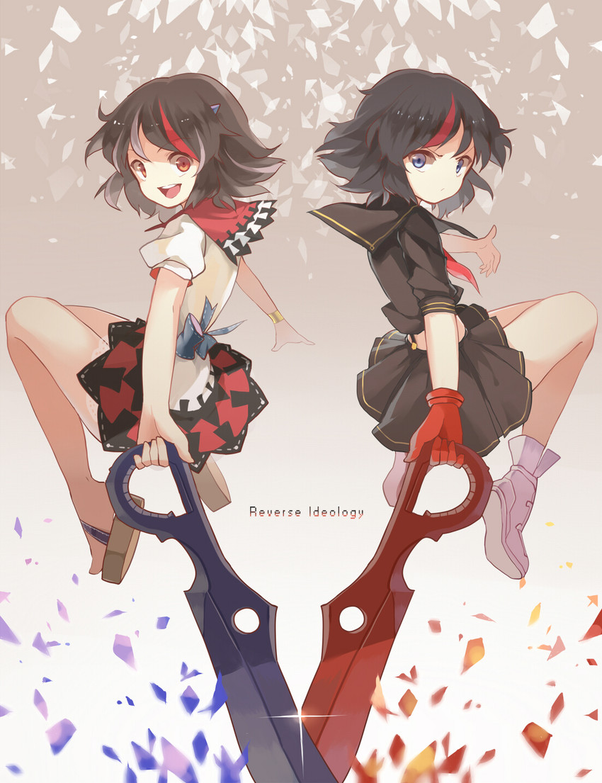 matoi ryuuko and kijin seija (touhou and 1 more) drawn by reeh_(yukuri130)