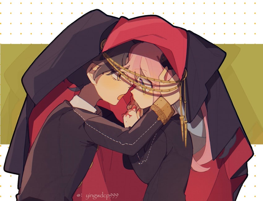 anya and damian desmond (spy x family) drawn by yingwdcp999