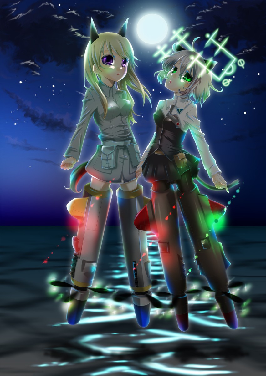 sanya v. litvyak and eila ilmatar juutilainen (world witches series and 1 more) drawn by sobayu