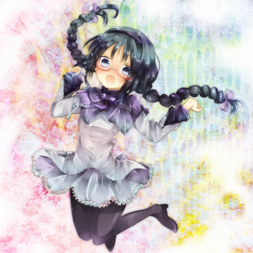 akemi homura (mahou shoujo madoka magica) drawn by amenosaka_nono