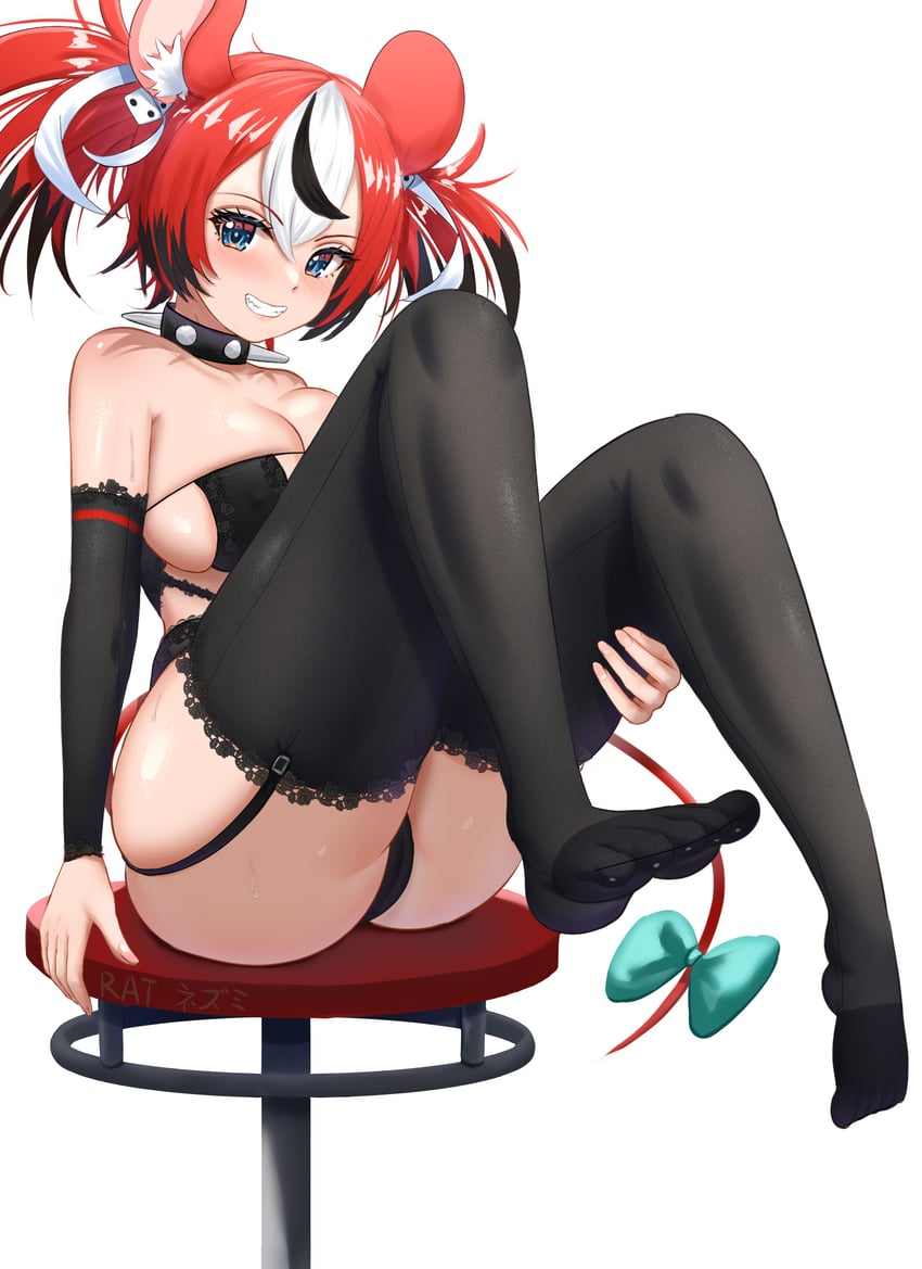 hakos baelz (hololive and 1 more) drawn by superbanango