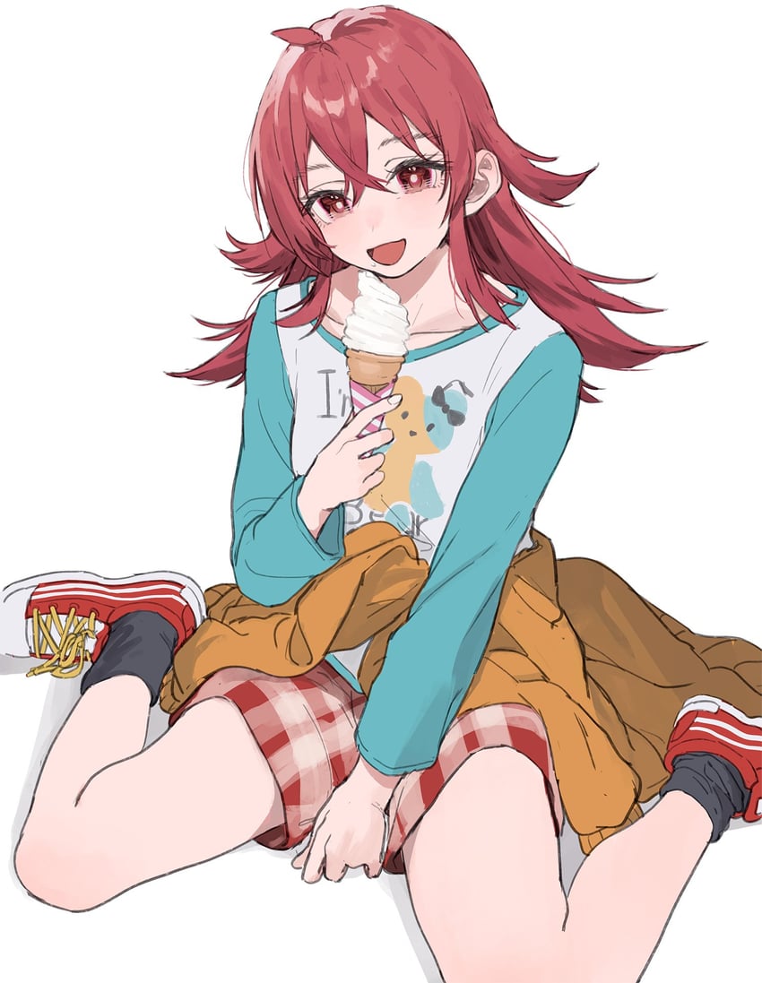 komiya kaho (idolmaster and 1 more) drawn by aochoku