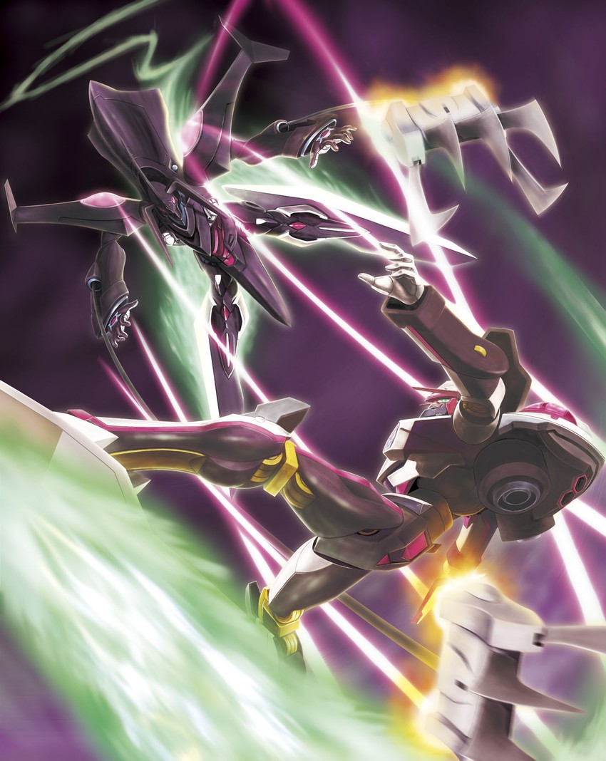 nirvash, theend, and nirvash typezero (eureka seven) drawn by hiro_(hibikigaro)