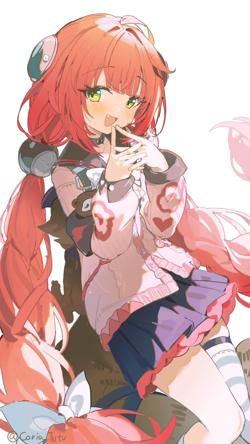 ukinami yuzuha (zenless zone zero) drawn by coria