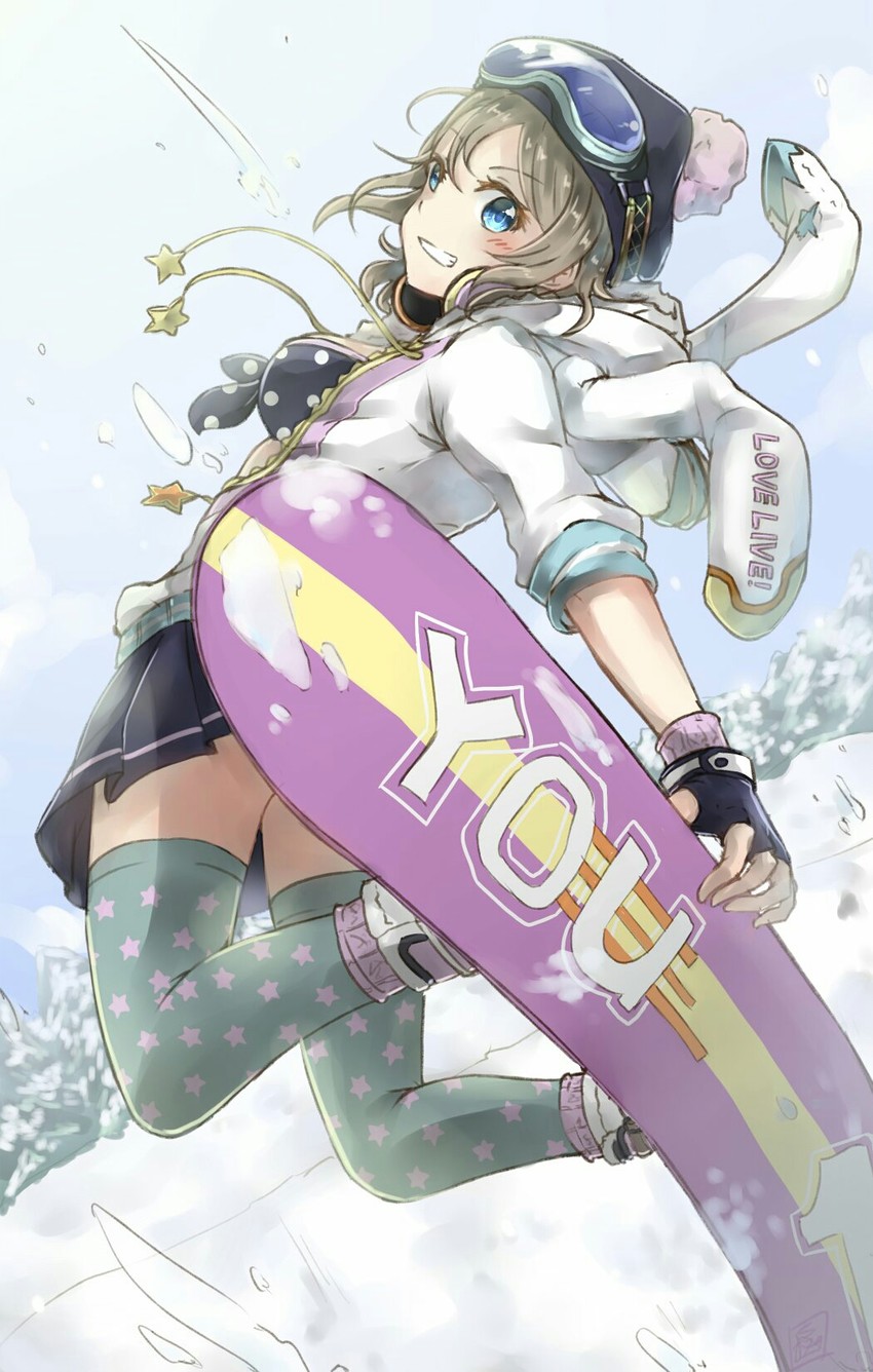 watanabe you (love live! and 2 more) drawn by limitless_skye