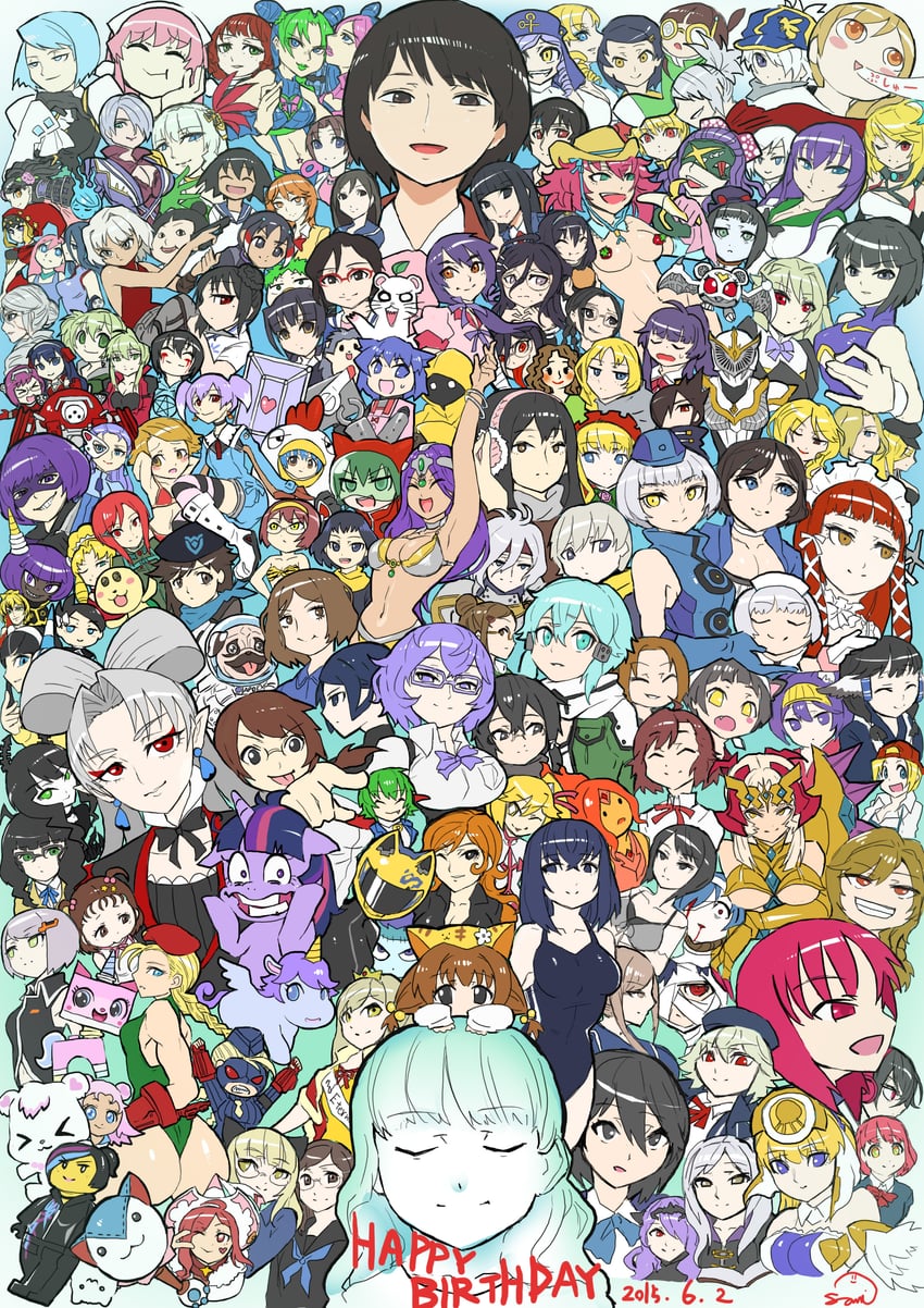cammy white, kujo jolyne, shinku, camilla, perrine h. clostermann, and 91 more (pokemon and 110 more) drawn by samidare_satsuki